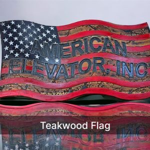 Teakwood Flags